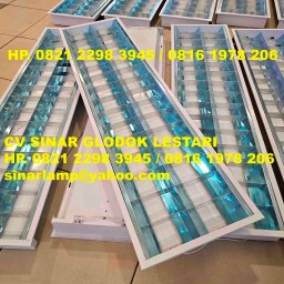 Kap Lampu RM TL LED 100 Watt 2x50 Watt 120cm